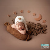 Candy Pillow P20 Set of 1 | NB | Chocolate Brown